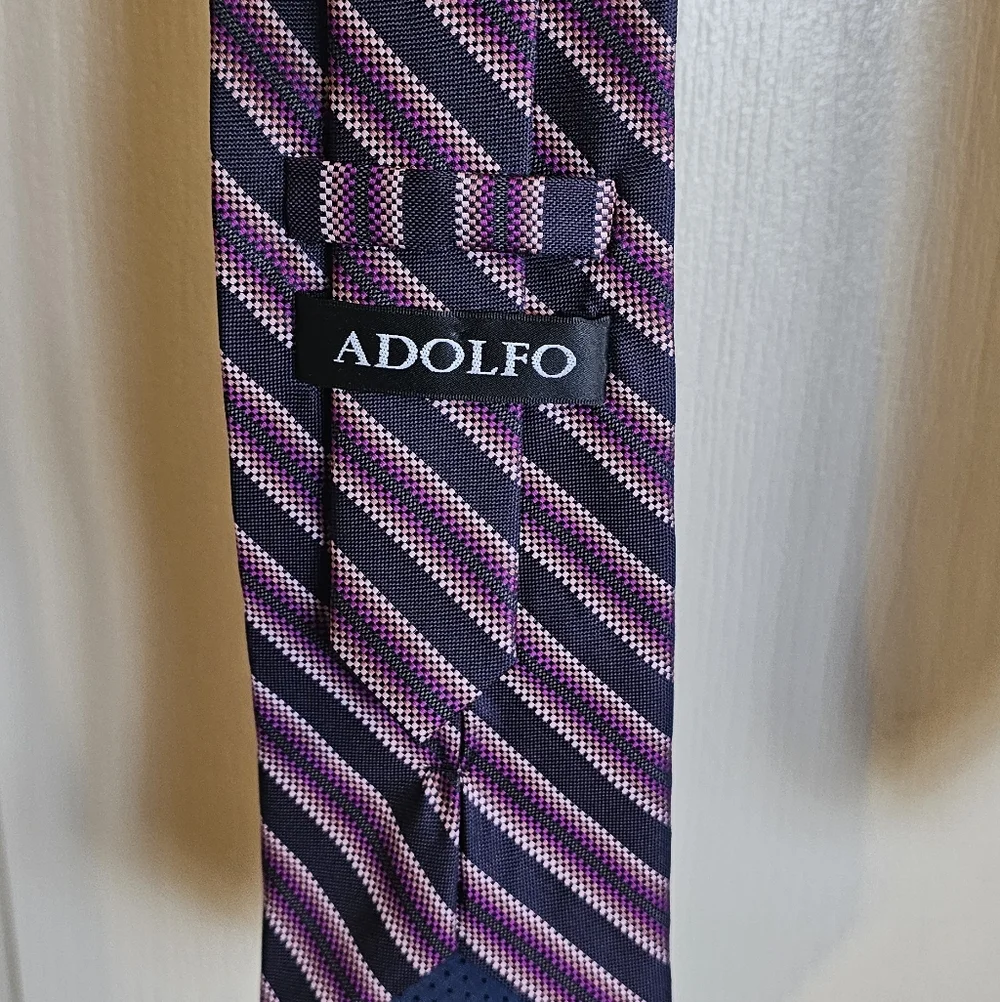 LOT Of 2 Silk Ties Adolfo And J. Garcia